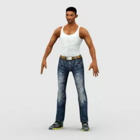 I Am Legend Character 3d model