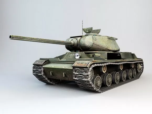 M61a5 Battle Tank 3d model