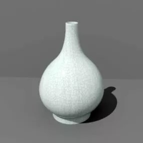 Modern Porcelain Vase 3d model