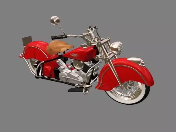 Killinger Freund Motorcycle Concept 3d model