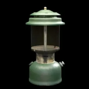 Vintage Industrial Oil Lamp 3d model