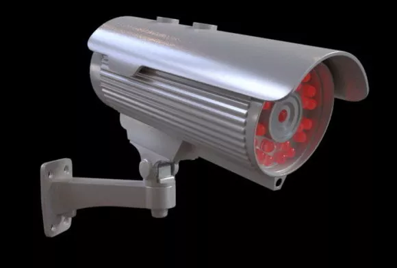 Infrared Cctv Camera 3d model Infrared Cctv Camera 3d model