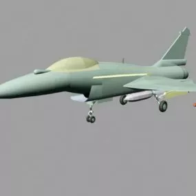J 10b Fighter Aircraft 3d model
