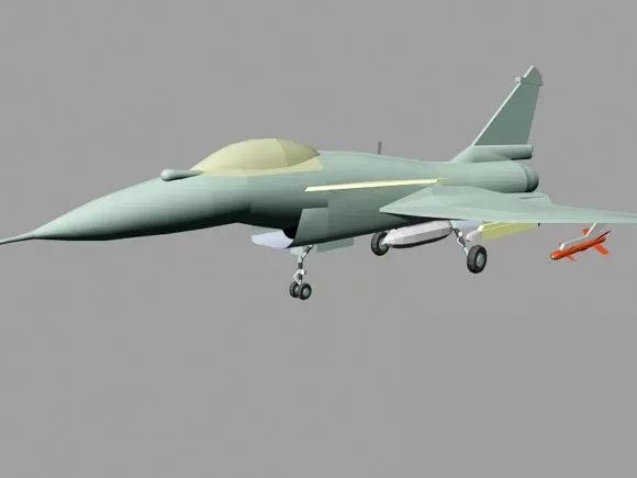 Aircraft Engine Module 3d model