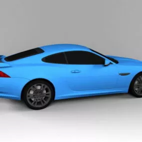 Jaguar Xkrs Coupe Car 3d model