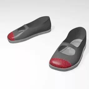 Kid Casual Shoes 3d model