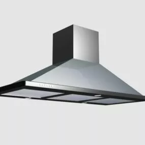 Large Kitchen Hood 3d model