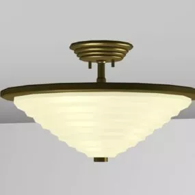 Elegant Led Ceiling Lamp 3d model