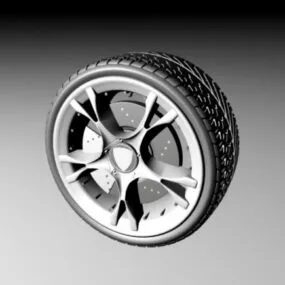 Lamborghini Tire Wheel 3d model