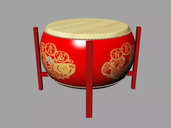 Amusement Drop Crystal Carousel 3d model