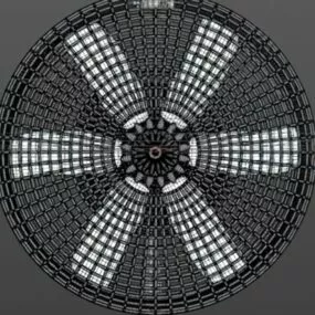 Large Industrial Fan 3d model