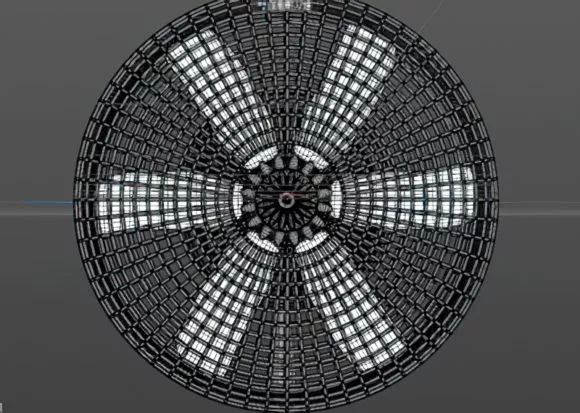 Wall Mounted Fan 3d model