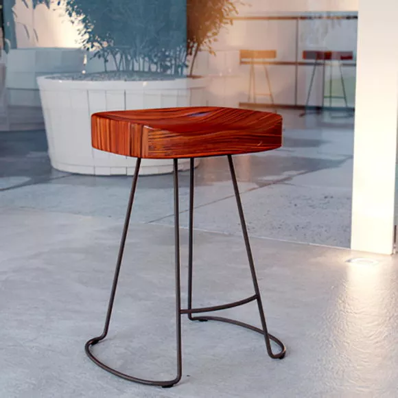 Roger Bar Stool 3d model Roger Bar Stool 3d model