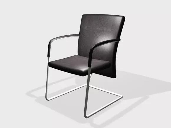 Chinese Chair Carved Arm And Back 3d model