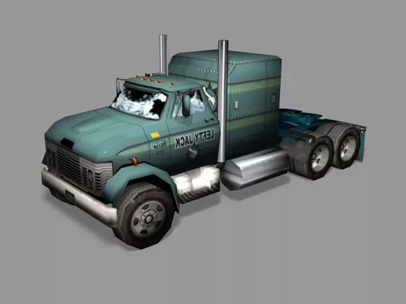 Common Fire Truck 3d model