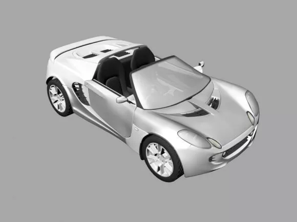 Porsche Carrera Gt 3d model