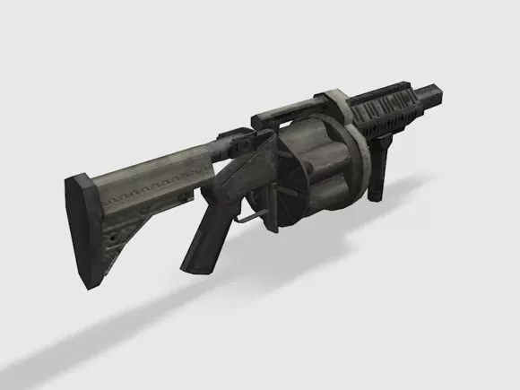 Biohazard Grenade 3d model