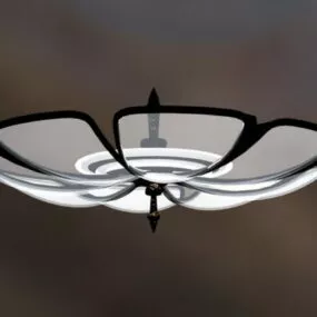 Magnolia Ceiling Light Fixture 3d model