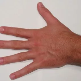 Realistic Male Right Hand 3d model