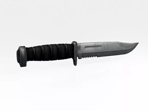 Marine Weapon Combat Knife 3d model Marine Weapon Combat Knife 3d model