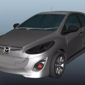 Old Mazda Cx 3 3d model