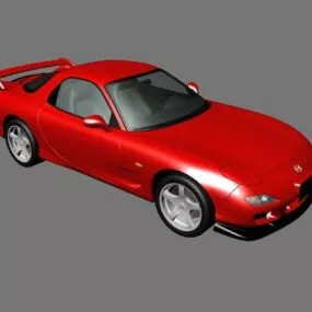 Mazda Rx7 Sport Car 3d model