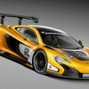 Mclaren 650s Sports Car 3d model