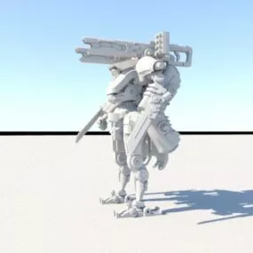 Mecha Robot 3d model