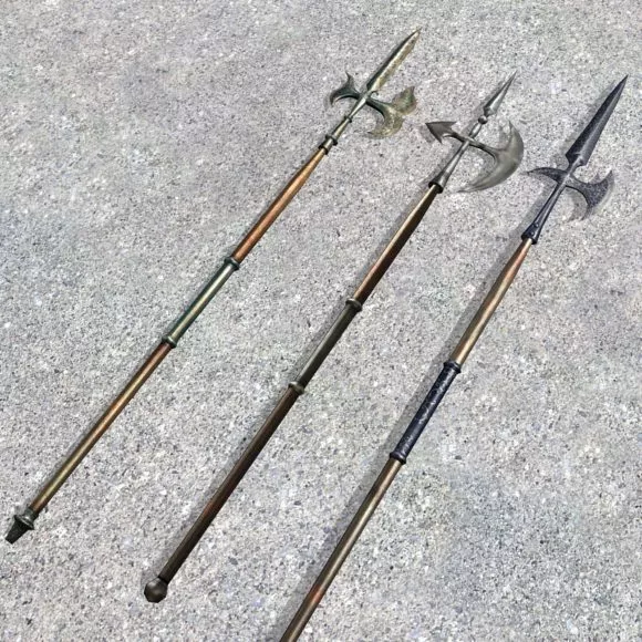 Halberd Weapons 3d model Halberd Weapons 3d model