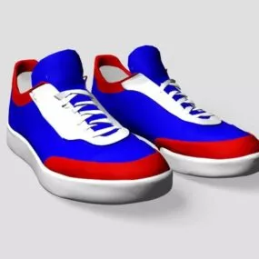 Men Trainer Shoes 3d model