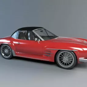 Mercedes Benz 190sl Car 3d model