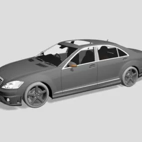 Mercedes Benz S65 Amg 3d model