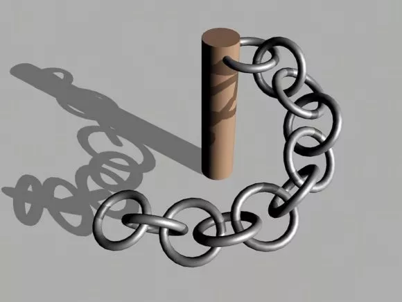 Double Pulley 3d model
