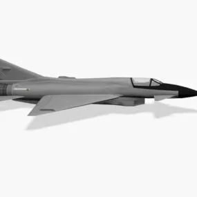 Mikoyan Mige8 Aircraft 3d model
