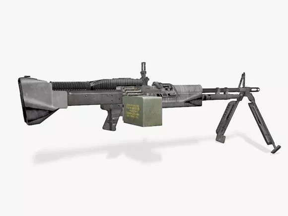 Hardpoint Gun Weapon 3d model