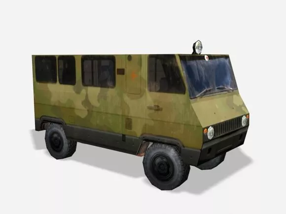 Kama Vintage Weapon 3d model