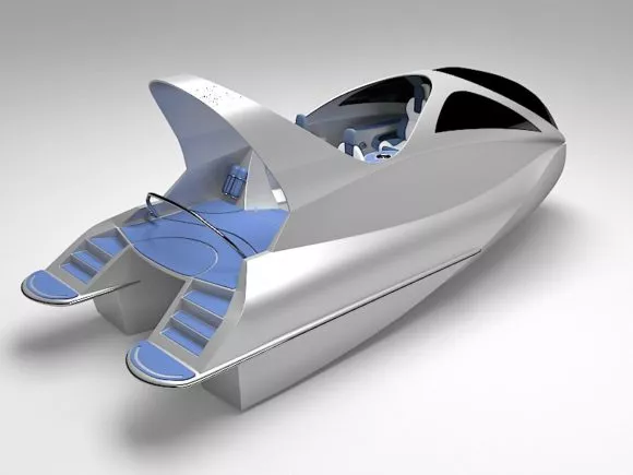 Planet Lander Space Capsule 3d model