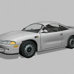 Mitsubishi Eclipse Coupe Car 3d model