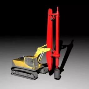 Drilling Truck 3d model