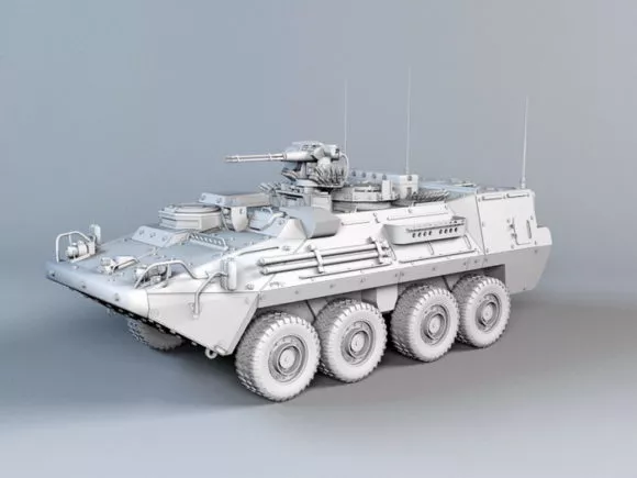 Futuristic Tank Eland 3d model