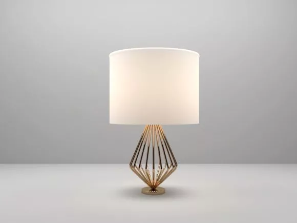 Modernism Brass Table Lamp 3d model Modernism Brass Table Lamp 3d model