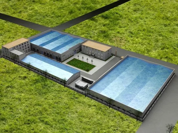 Residential Building Set 3d model
