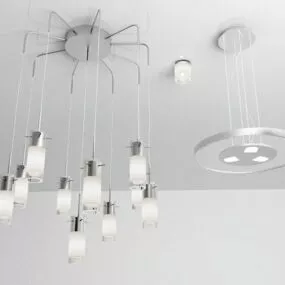 Modern Pendant Light Fixtures 3d model