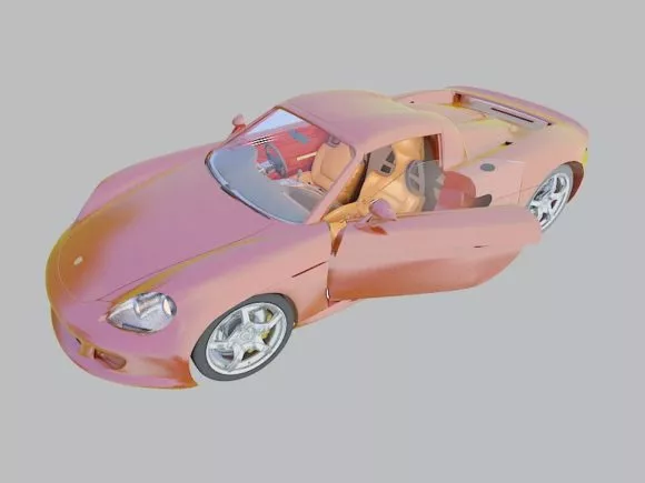 Dune Buggy Vehicle 3d model