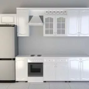 Modern Kitchen Cabinet Design 3d model