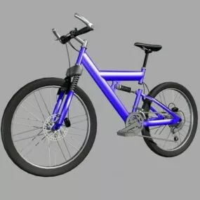 Modern Mountain Bicycle 3d model