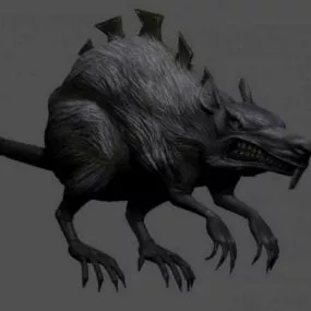 Mouse Monster Creature 3d model