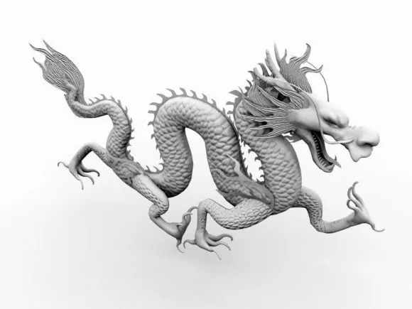 Leopard Bot 3d model