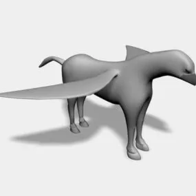 Mythical Hippogriff Legendary Creature 3d model