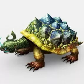 Mythical Turtle 3d model